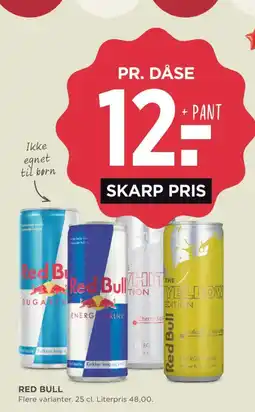 MENY Red Bull tilbud
