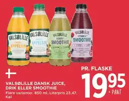 MENY Valsølille dansk juice tilbud