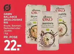 MENY Grøn Balance Økologiske Ris tilbud