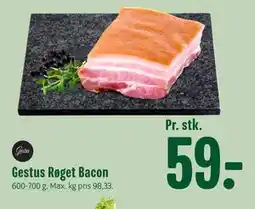 Min Købmand Gestus Røget Bacon tilbud