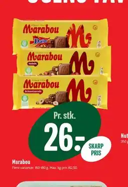 Min Købmand Marabou tilbud
