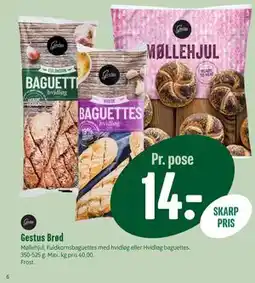 Min Købmand Gestus Brød tilbud