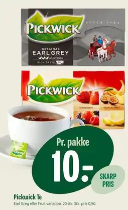 Min Købmand Pickwick Te tilbud