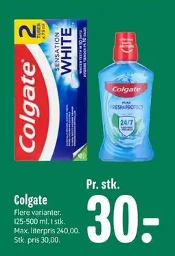 Min Købmand Colgate tilbud