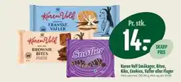 Min Købmand Karen Volf Småkager, Bites, Kiks, Cookies, Vafler eller Flager tilbud