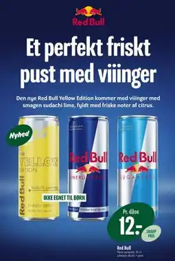 Min Købmand Red Bull tilbud