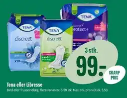 Min Købmand Tena eller Libresse tilbud