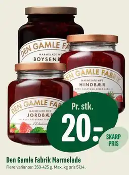 Min Købmand Den Gamle Fabrik Marmelade tilbud