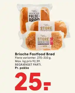 SPAR Brioche Fastfood Brød tilbud