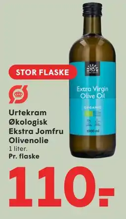 SPAR Urtekram Økologisk Ekstra Jomfru Olivenolie tilbud