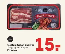SPAR Gestus Bacon i Skiver tilbud