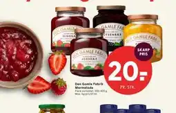 SPAR Den Gamle Fabrik Marmelade tilbud