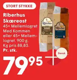 SPAR Riberhus Skæreost tilbud