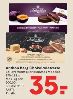 SPAR Anthon Berg Chokoladetærte tilbud