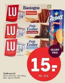 SPAR Café au LU tilbud