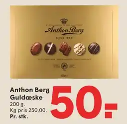 SPAR Anthon Berg Guldæske tilbud