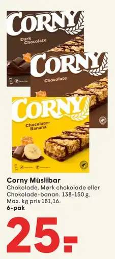SPAR Corny Müslibar tilbud