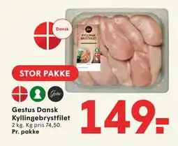 SPAR Gestus Dansk Kyllingebrystfilet tilbud