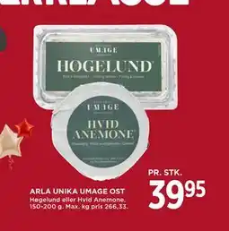 MENY ARLA UNIKA UMAGE OST tilbud