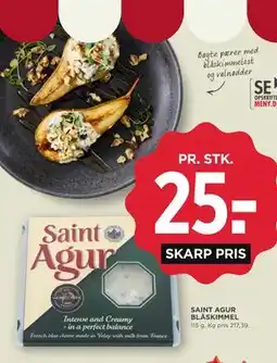 MENY SAINT AGUR BLÅSKIMMEL tilbud