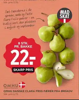MENY OMHU DANSKE CLARA FRIIS PÆRER FRA ØRSKOV tilbud