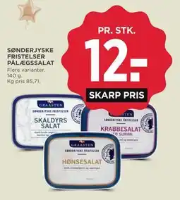 MENY SØNDERJYSKE FRISTELSER PÅLÆGSSALAT tilbud
