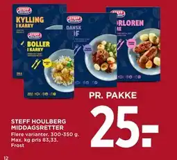 MENY STEFF HOULBERG MIDDAGSRETTER tilbud