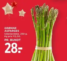 MENY GRØNNE ASPARGES tilbud