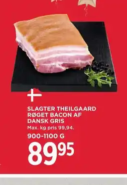 MENY SLAGTER THEILGAARD RØGET BACON AF DANSK GRIS tilbud