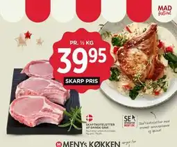MENY SKAFTKOTELETTER AF DANSK GRIS tilbud