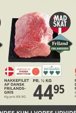 MENY NAKKEFILET AF DANSK FRILANDSGRIS tilbud