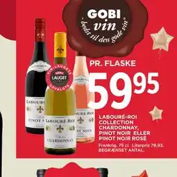 MENY LABOURÉ-ROI COLLECTION CHARDONNAY, PINOT NOIR ELLER PINOT NOIR ROSÉ tilbud