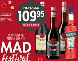 MENY GAMMEL DANSK ELLER APEROL tilbud