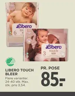 MENY LIBERO TOUCH BLEER tilbud