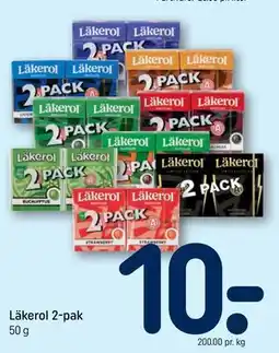 REMA 1000 Läkerol 2-pak tilbud