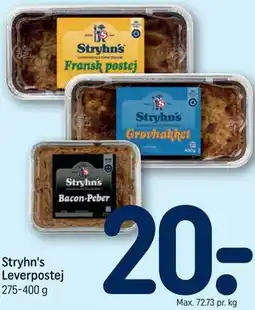 REMA 1000 Stryhn's Leverpostej tilbud