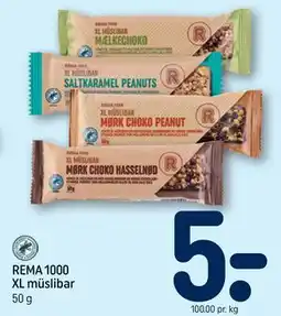 REMA 1000 REMA 1000 XL müslibar tilbud