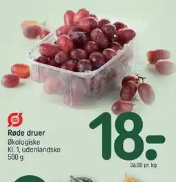 REMA 1000 Røde druer tilbud