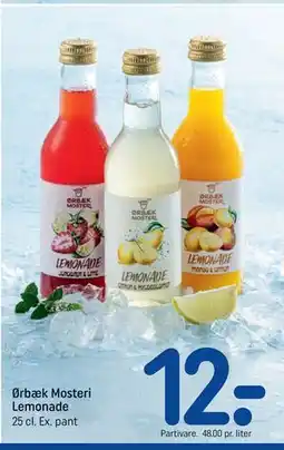 REMA 1000 Ørbæk Mosteri Lemonade tilbud