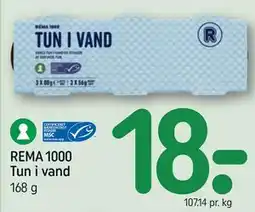 REMA 1000 REMA 1000 Tun i vand tilbud