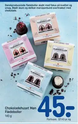 REMA 1000 Chokoladehuset Møn Flødeboller tilbud