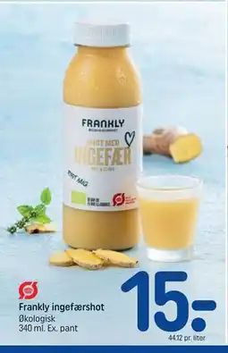 REMA 1000 Frankly ingefærshot tilbud