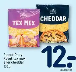 REMA 1000 Planet Dairy Revet tex mex eller cheddar tilbud