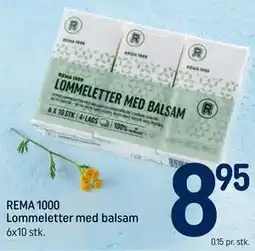 REMA 1000 REMA 1000 Lommeletter med balsam tilbud