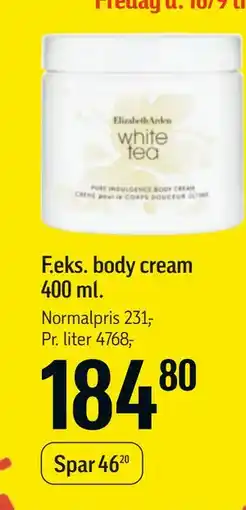 Føtex body cream 400 ml tilbud
