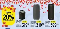 Føtex Spar 20% på Streetz højttalere tilbud