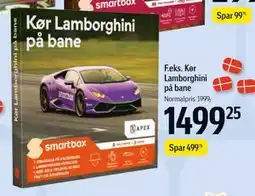 Føtex Kør Lamborghini på bane tilbud