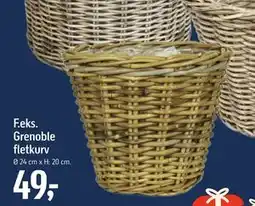 Føtex Grenoble fletkurv tilbud