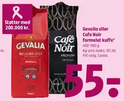 Coop 365 Gevalia / Café Noir formalet kaffe tilbud