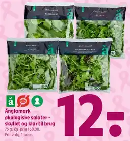 Coop 365 Änglamark økologiske salater tilbud